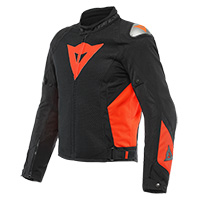 Giacca Dainese Energyca Air Nero Rosso Fluo