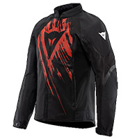 Dainese Herosphere Tex Jacket Black Red Tarmac