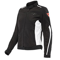 Chaqueta dama Dainese Hydraflux 2 Air D-Dry negra