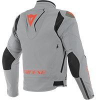 Giacca Dainese Indomita D-dry Xt Grigio Fluo Rosso