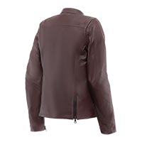 Chaqueta de cuero Dainese Itinere bordeaux - 2