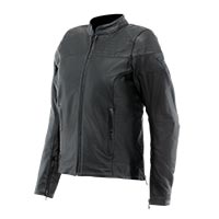 Dainese Itinere Leather Jacket Black