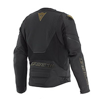 Dainese Racing 5 Leather Jacket Black Gold - img 2