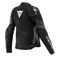 Chaqueta Dama Dainese Racing 4 Perforated negro - 2