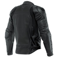Dainese Racing 4 Perforated Leather Jacket Black