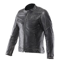 Chaqueta de Cuero Dainese Radical negro