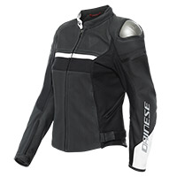 Giacca Pelle Donna Dainese Rapida Perforated Nero
