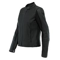 Dainese Razon 2 Perforated Lady Leather Jacket Black