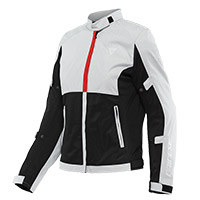 Giacca Donna Dainese Risoluta Air grigio rosso