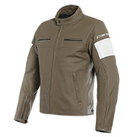 Chaqueta de cuero Dainese San Diego marrón claro