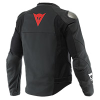 Giacca Pelle Dainese Sportiva Nero