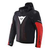 Chaqueta Dainese Super Sprint Air Tex blanco rojo