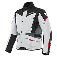 Blouson Dainese Tempest 3 D-Dry gris lave rouge