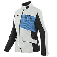 Giacca Donna Dainese Tonale D-dry Xt Grigio Blu