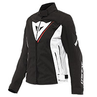 Giacca Donna Dainese Veloce D-dry Bianco Rosso