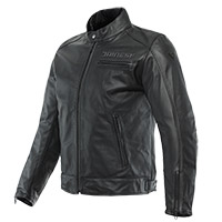 Chaqueta de cuero Dainese Zaurax negro