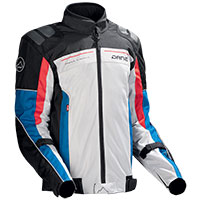 Dane Solrig Jacket Black Silver Blue Red