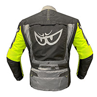 Chaqueta Berik Adventure negro gris amarillo - 2