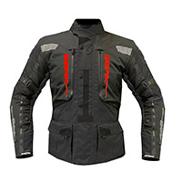 Chaqueta Berik Adventure negro rojo blanco