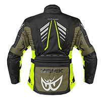 Berik Torino Jacket Black Fluo Yellow Green