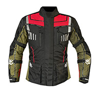 Berik Torino Jacket Black Red Green