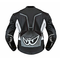Berik Race-sport 2 Leather Jacket Black White