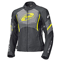 Held Baxley Lady Jacket Black Yellow Fluo