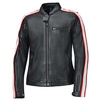 Held Brixham Leather Jacket Black Red