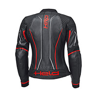 Blouson en Cuir Femmes Held Debbie 3 noir rouge - img 2