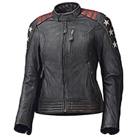 Blouson En Cuir Femme Held Laxy Noir