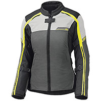 Chaqueta de mujer Held Renegade gris amarillo fluo