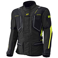 Blouson Held Zorro Noir Jaune Fluo