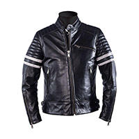 Chaqueta de Cuero Helstons Yukon negra