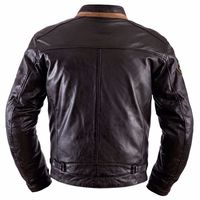 Helstons Ace Rag Leather Jacket Brown - 2