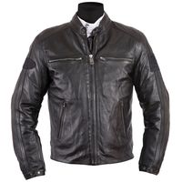 Helstons Ace Rag Leather Jacket Brown