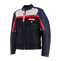 Giacca Helstons Atlas Air Blu Beige Rosso