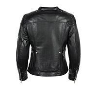 Veste en cuir Femme Helstons Cher Soft noir - 2