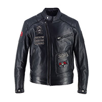 Helstons Coliseum Leather Jacket Black
