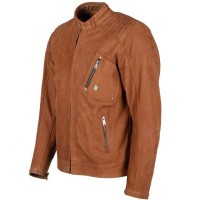 Helstons Colt Nubuck Leather Jacket Brown - img 2