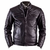 Helstons Cruiser Leather Jacket Black