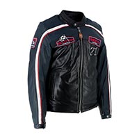 Helstons Formula Sport Leather Jacket Blue Black - 3