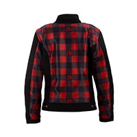 Helstons Genesis Air Canvas Damenjacke rot - 3