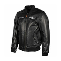 Chaqueta de Cuero Helstons Helico Negra