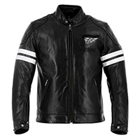 Helstons Jake Speed Buffalo Leather Jacket Black