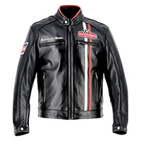 Helstons Jay Leather Jacket Black