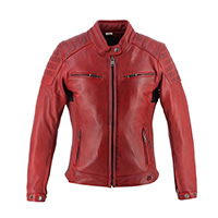Giacca Pelle Donna Helstons Jody Rosso