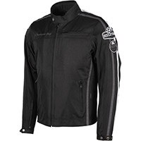 Helstons King Tissu Jacke schwarz