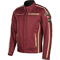 Blouson Helstons King Tissu bordeaux