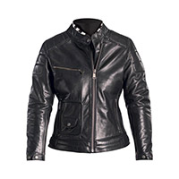 Chaqueta de cuero Helstons Laureen negra