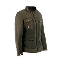 Chaqueta Dama Helstons Sahara Air Canvas kaki - 3